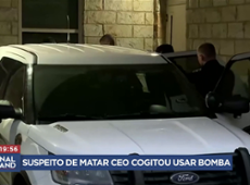 Suspeito de matar CEO cogitou usar bomba