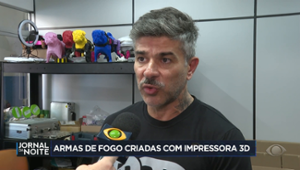 Armas de fogo criadas com impressora 3D