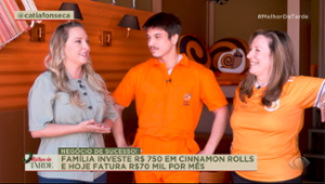 Família fatura R$ 70 mil por mês vendendo doce gringo | Melhor da Tarde