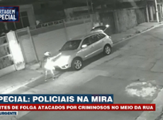 Policiais na mira: agentes de folga atacados por criminosos