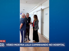 Lula caminha pelo hospital e deve receber alta na próxima semana