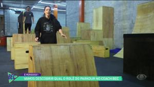 Coach BEC: Aula de parkour com As Parecidas