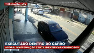 Homem é executado dentro do carro