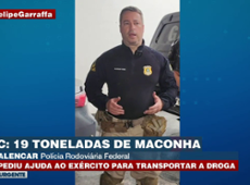 Exército ajuda após 19 toneladas de maconha ser apreendida