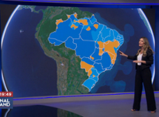 Previsão do tempo indica temporais no Norte, Centro-Oeste e Sudeste