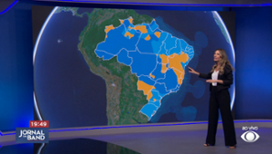 Previsão do tempo indica temporais no Norte, Centro-Oeste e Sudeste