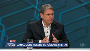 Tarcísio de Freitas é o entrevistado do Canal Livre de domingo (15)