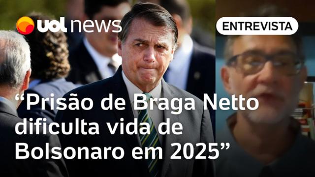 Prisão de Braga Netto é o fim da impunidade a militares no Brasil, diz professor