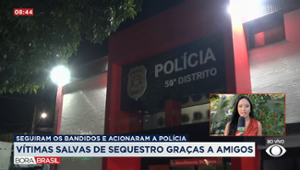 Vítimas são salvas de sequestro após amigos perseguirem bandidos em SP