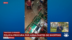 Polícia procura por suspeitos de assaltarem loja de shopping em Manaus