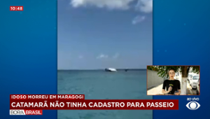 Catamarã que deixou idosa morta em Maragogi não tinha cadastro