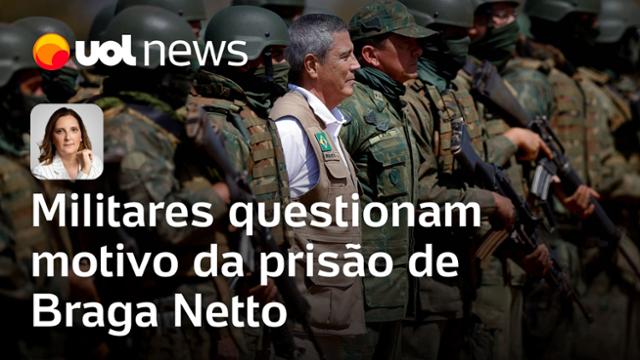 Andreza Matais: Braga Netto preso gera pressão de militares sobre comandante do Exército