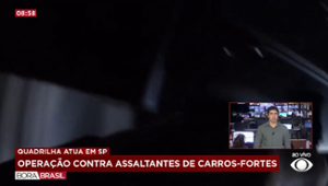 Operação prende assaltantes de carros-fortes em SP