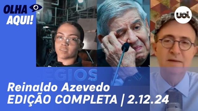 Reinaldo: Marinha faz vídeo questionando privilégios; GSI intimidou delegados de caso Bolsonaro 02/12/24