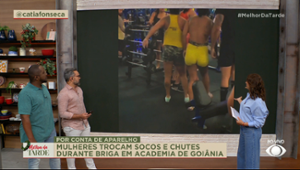 BRIGA EM ACADEMIA! Mulheres trocam socos em briga por conta de aparelho