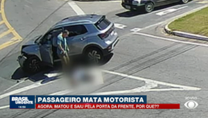 Passageiro dá tiro em motorista