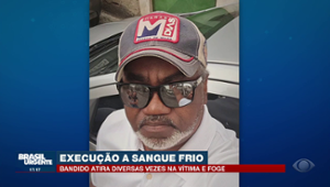 Execução a sangue frio: atirou e fugiu