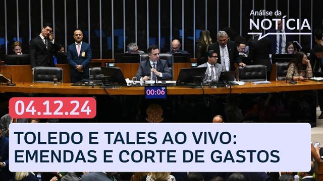 Corte de gastos e emendas parlamentares: quanto o Congresso levou? | Análise da Notícia 04/12/24