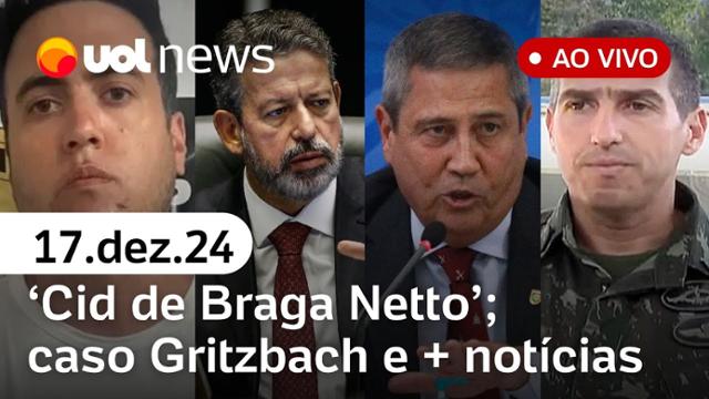 Braga Netto preso: últimas notícias; Trump fala de tarifas do Brasil e caso Gritzbach | UOL News 17/12/24