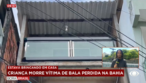 Criança morre vítima de bala perdida dentro da própria casa em Salvador