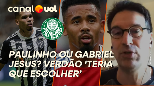 Arnaldo Ribeiro: Palmeiras teria que escolher entre Paulinho e Gabriel Jesus