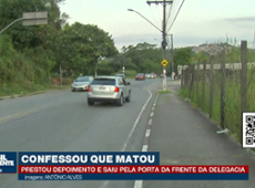 Confessa que matou e sai pela porta da frente de delegacia