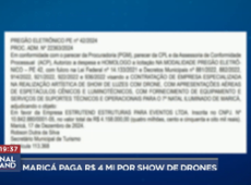 RJ: Maricá paga R$ 4 milhões por show de drones