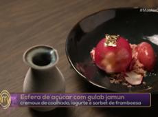 Jurados avaliam 2ª sobremesa de Luísa na final do MasterChef Confeitaria