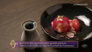 Jurados avaliam 2ª sobremesa de Luísa na final do MasterChef Confeitaria