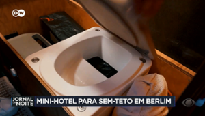 Arquiteto cria hotel de emergência para pessoas em situação de rua