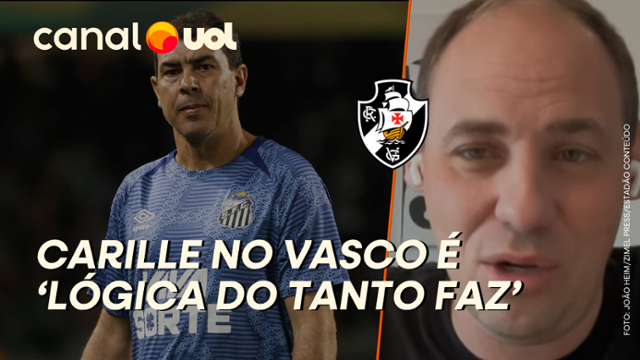 Carille no Vasco! É diferente do Renato Gaúcho, foram na lógica do tanto faz, diz Julio