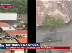 Estragos da chuva em SP: alagamentos, falta de luz e vias interditadas