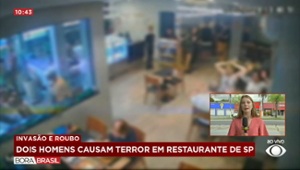 Criminosos invadem restaurante e rendem clientes em SP