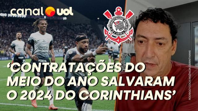 Corinthians do Z4 à Libertadores: Contratações do meio do ano salvaram 2024 do Timão, diz PVC