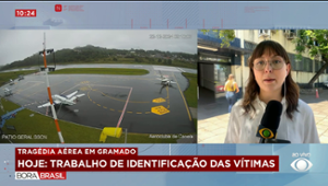 Queda de avião em Gramado: autoridades trabalham para identificar vítimas