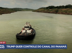 Trump quer controle do Canal do Panamá