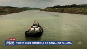 Trump quer controle do Canal do Panamá