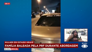 "Foram mais de 30 tiros", diz mulher que teve carro baleado pela PRF