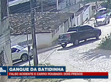 Gangue da batidinha: falso acidente e carro roubado