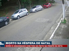 Idoso é morto na véspera de Natal, na frente da neta