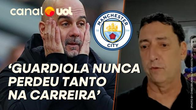 PVC: Guardiola nunca perdeu tanto em sequência como jogador ou treinador