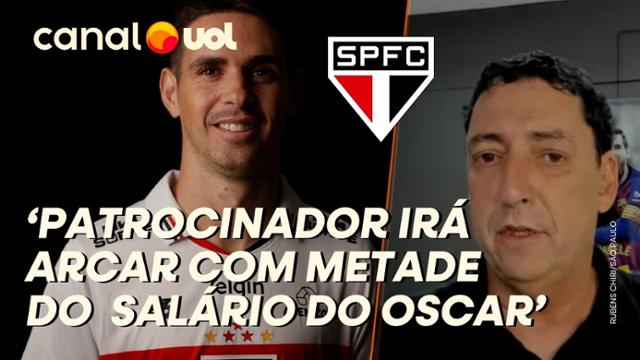 São Paulo dividirá salário de r$ 2 mi de Oscar com patrocinadora, diz PVC