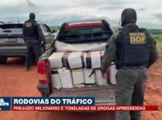 Prejuízo ao crime: toneladas de drogas apreendidas