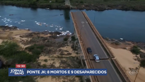 Queda de ponte: produtos químicos de caminhão não vazaram em rio