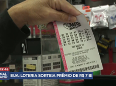 Loteria dos EUA sorteia prêmio de R$ 7 bilhões