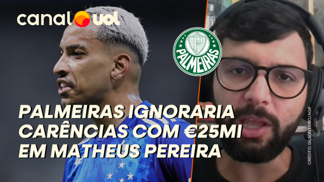 Lavieri: Se Palmeiras pudesse gastar 160 milhões, deveria trazer um camisa 9, e não Matheus Pereira