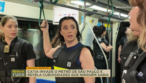 Catia Fonseca conhece as mulheres que trabalham na segurança do Metrô