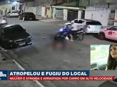 Motorista atropela e arrasta mulher pela rua em SP