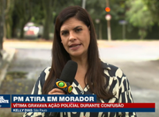 PM atira em morador que filmava ação policial em SP