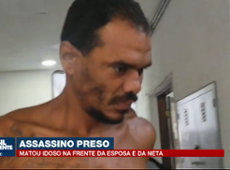 Bandido que matou idoso na frente de esposa e neta é preso